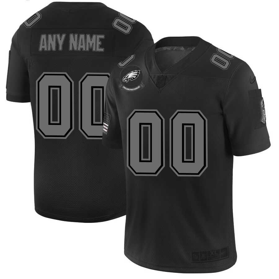 Nike Eagles Customized 2019 Black Salute To Service Fashion Limited Jersey,We sell and wholesale Nike Eagles Customized 2019 Black Salute To Service Fashion Limited Jersey on line form chian!